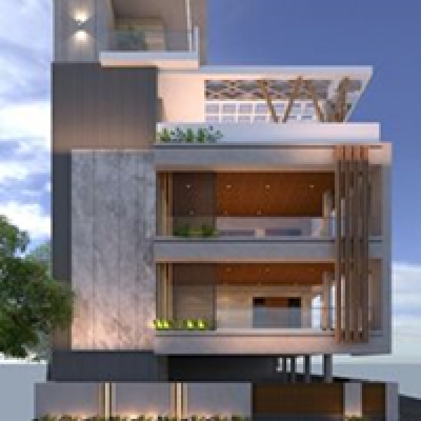 Structural design and construction supervision of 3-Storrey building of 4 units – 4 Bedrooms flats including basement structure
