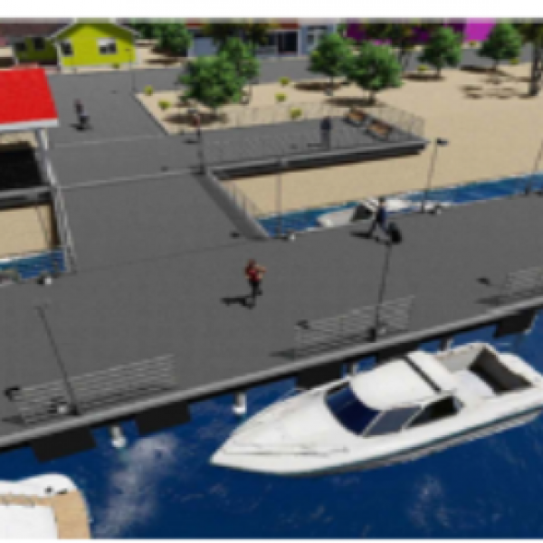 Structural Design for the Construction of Jetty at Obenla, Ilaje LGA, Ondo State. Jetty structure to accommodate 6 medium size Boats, 30m long berth / deck platform on pile foundation, waiting hall, transport picking point, 1,000m long access platform / a